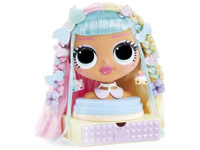 Игрушка L.O.L. OMG Голова для создания причесок2 Candy licious 1-00350329_1