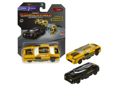 Игрушка 1Тoy Transcar Double Гепард – Призрак, 8 см 1-00351475_1