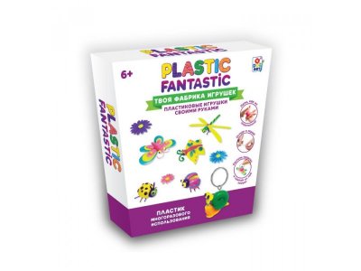 Набор для изготовления игрушек 1Тoy Plastic Fantastic Насекомые 1-00351490_1