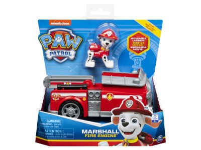 Машинка Paw Patrol Щенячий патруль классическая с Маршалом 1-00351612_3