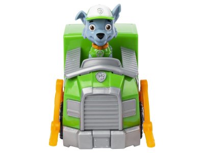 Машинка Paw Patrol Щенячий патруль классическая с щенком Рокки 1-00351617_4