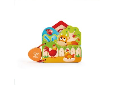Игрушка Hape Детская книга Ферма 1-00352772_1
