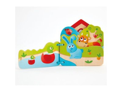 Игрушка Hape Детская книга Ферма 1-00352772_6