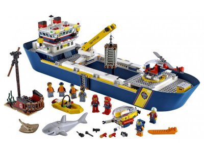 Конструктор Lego City Океан: исследовательское судно 1-00353860_2