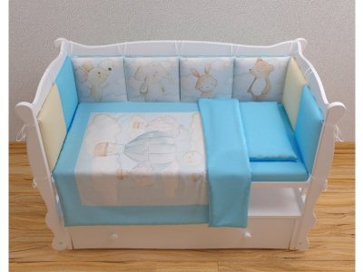 Комплект в кроватку AmaroBaby 17 предметов: 5+12 подушек (бортиков) 1-00353957_1