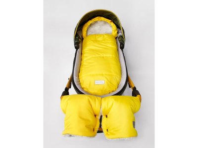 Конверт зимний меховой AmaroBaby Snowy Travel 105 см 1-00353968_3