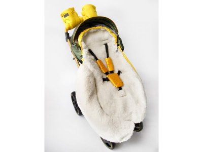 Конверт зимний меховой AmaroBaby Snowy Travel 85 см 1-00353974_5