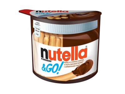 Набор Nutella&GO! из хлебных палочек и пасты ореховой Nutella, 52 г 1-00285503_2