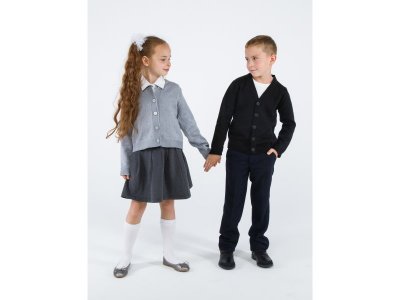 Кардиган AmaroBaby Pure Love School вязаный 1-00354293_7