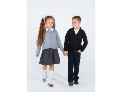 Кардиган AmaroBaby Pure Love School вязаный 1-00354293_9