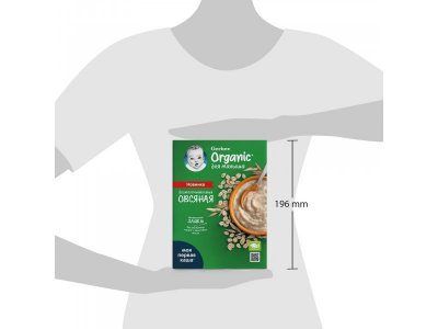 УЦЕНКА! Каша Gerber Organic безмолочная овсяная 180 г 1-00354589_15