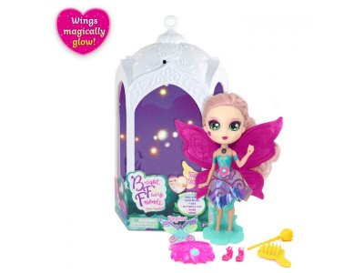 Кукла Bright Fairy Friends Королева Фей Виктория с клеткой, свет. крылья, 6 аксессуаров, 15 см 1-00355310_1