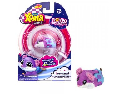 Игрушка Zuru Хома Дома 1 хомячок, бататейка 1*LR44 в компл. 1-00355347_1