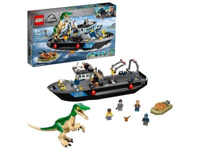Конструктор Lego Jurassic World Побег барионикса на катере 1-00355400_1