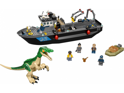 Конструктор Lego Jurassic World Побег барионикса на катере 1-00355400_13