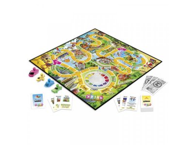 Игра настольная Hasbro Игра в жизнь Джуниор 1-00355424_1