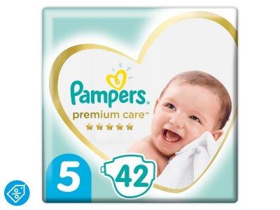 УЦЕНКА! Подгузники Pampers Premium Care Junior (11+ кг) 42 шт. 1-00355751