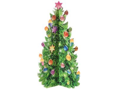 Набор для творчества 3D модель Bondibon, Снежное сияние Наряди ёлочку! 1-00301702_3