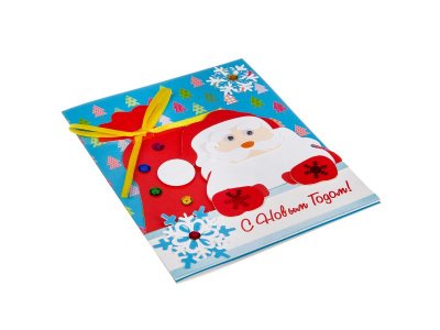 Набор для творчества Bondibon Новогодняя открытка своими руками (С Новым Годом!) 1-00355781_4