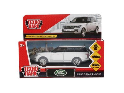 Машина Технопарк Range Rover Vogue длина 12 см, двер, багаж, инерц, металл, 12 см 1-00356224_1
