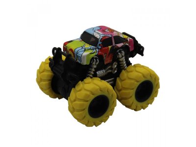 Игрушка Funky Toys Машинка гоночная die-cast 4*4, фрикционная, двойной реверс, 12 см 1-00356327_2
