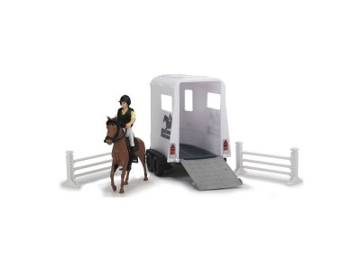 Набор игровой Dickie Toys для перевозки лошадей MB AMG 500 4x4² PlayLife,свет/звук, 23 см 1-00356355_3