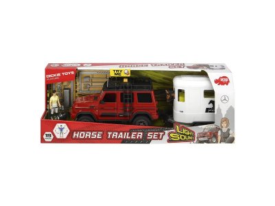 Набор игровой Dickie Toys для перевозки лошадей MB AMG 500 4x4² PlayLife,свет/звук, 23 см 1-00356355_8