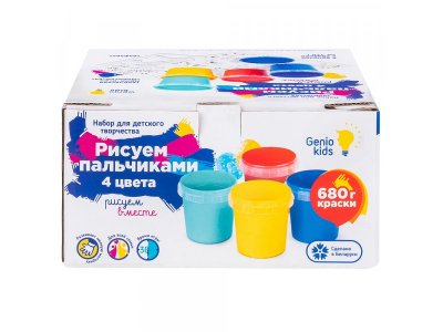 Набор для творчества Genio Kids Рисуем пальчиками 1-00356586_6