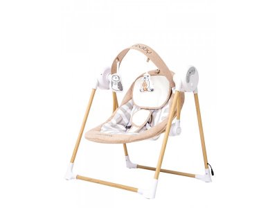 Электронные качели AmaroBaby Wooden Swing 1-00357071_1