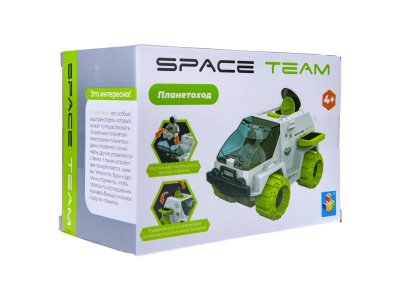 Набор игровой 1Toy Space Team Планетоход фрикционный с открывающимися элементами и космонавтом 1-00357094_2