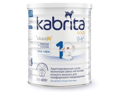Смесь Kabrita 1 Gold адаптированная на основе козьего молока 400 г 1-00006029_2