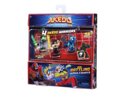 Набор игровой Akedo коллекционный 4 фигурки 1 1-00357191_3