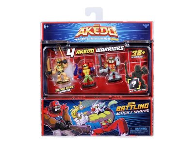 Набор игровой Akedo коллекционный 4 фигурки 2 1-00357192_3