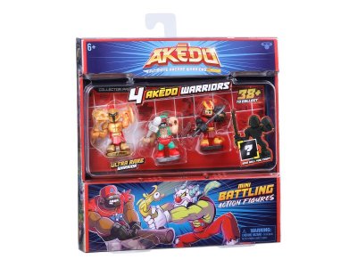Набор игровой Akedo коллекционный 4 фигурки 3 1-00357193_2