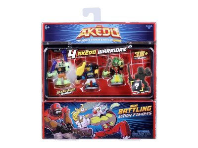 Набор игровой Akedo коллекционный 4 фигурки 5 1-00357195_2