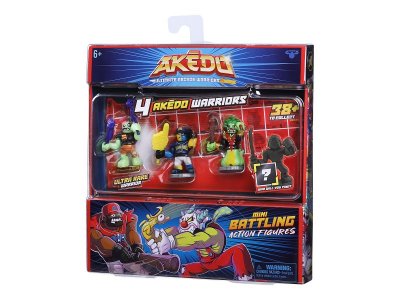 Набор игровой Akedo коллекционный 4 фигурки 5 1-00357195_3