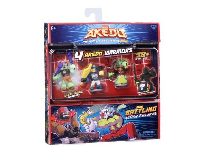 Набор игровой Akedo коллекционный 4 фигурки 5 1-00357195_4