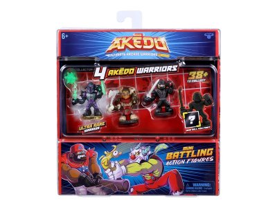Набор игровой Akedo коллекционный 4 фигурки 6 1-00357196_3