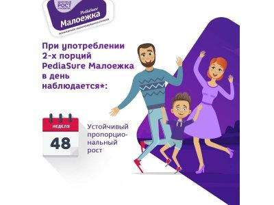 Смесь PediaSure Малоежка со вкусом шоколада, 200 мл (ОСГ) 1-00357365_2