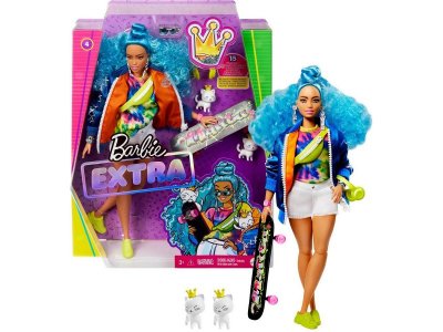 Кукла Mattel Barbie Экстра - Кукла с голубыми волосами 1-00357280_1