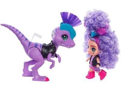 Набор игровой Mattel Cave Club Пещерные малыши Кукла с динозавром 1-00357293_2