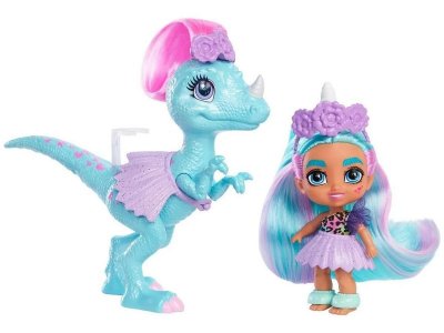 Набор игровой Mattel Cave Club Пещерные малыши Кукла с динозавром 1-00357293_4