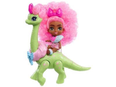 Набор игровой Mattel Cave Club Пещерные малыши Кукла с динозавром 1-00357293_14