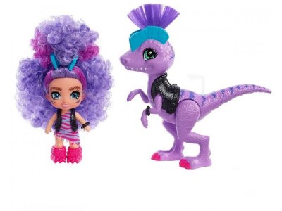 Набор игровой Mattel Cave Club Пещерные малыши Кукла с динозавром 1-00357293_17