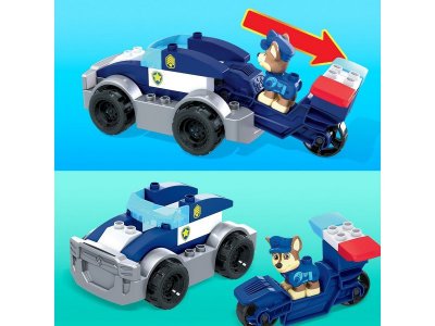 Набор игровой Mega Bloks Щенячий патруль Гончик и полицейская погоня 1-00357309_8