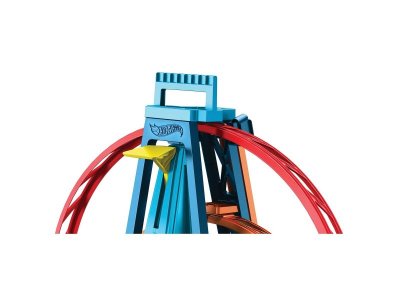 Набор игровой Hot Wheels Конструктор Трасс Тройная петля 1-00357315_2