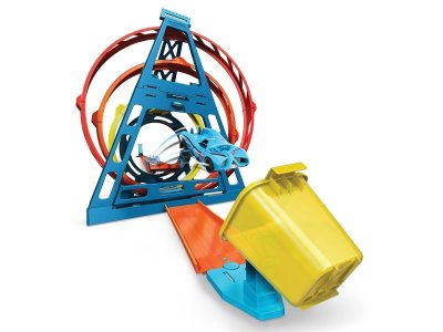 Набор игровой Hot Wheels Конструктор Трасс Тройная петля 1-00357315_3