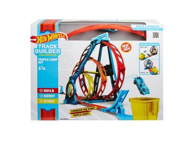 Набор игровой Hot Wheels Конструктор Трасс Тройная петля 1-00357315_6