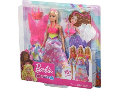 Набор игровой Mattel Barbie 3 в 1 Принцесса, фея и русалка 1-00357316_8