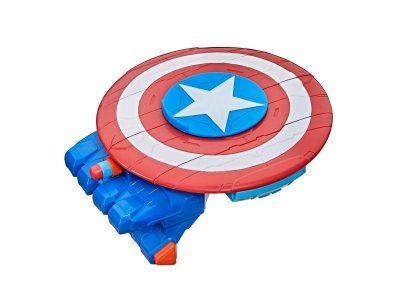 Игрушка Nerf Экипировка на руку Капитан Америка 1-00357317_4